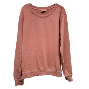 ONIA Garment Dye French Terry Sweatshirt Men Medium Cotton Pullover